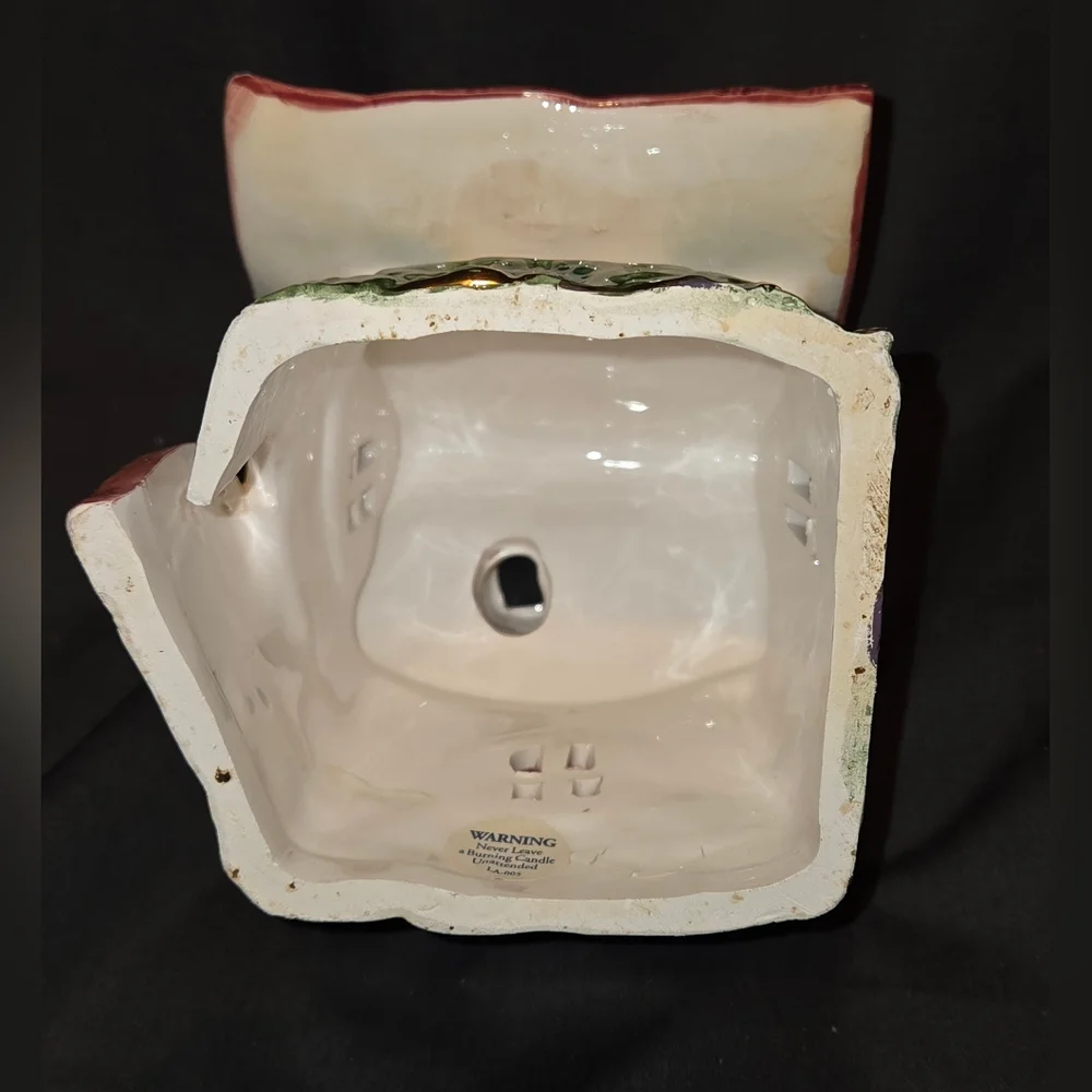Blue Sky Clayworks Designed by Heather Goldminc Welcome Tea Light Candle House